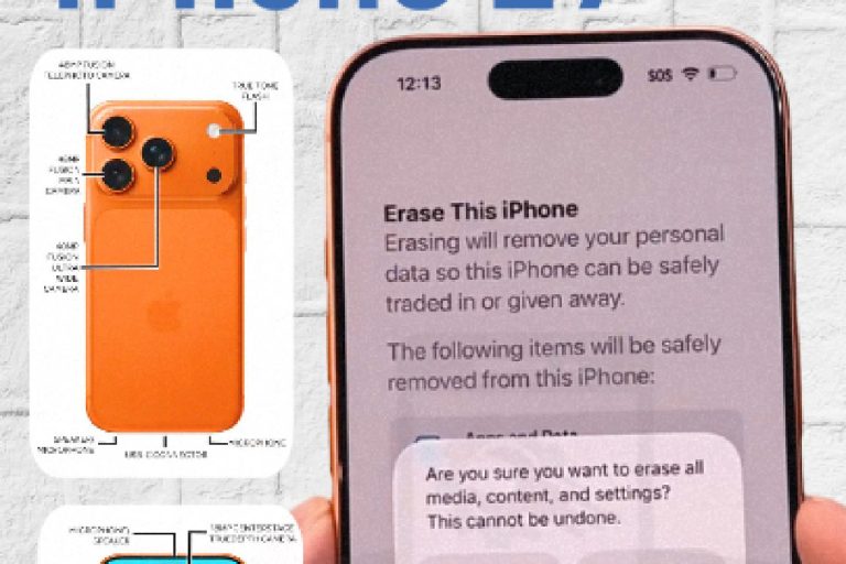Hard Reset iPhone 17 : Méthode Simple & Rapide