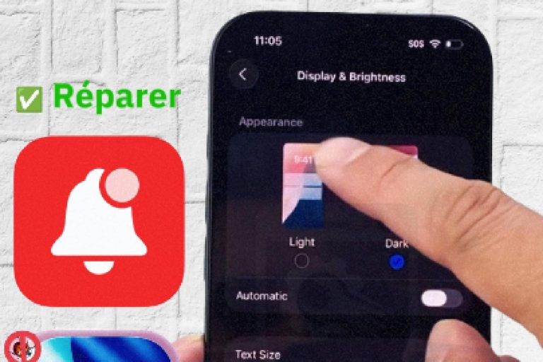 iOS 26 : Corriger les Notifications en Noir et Blanc