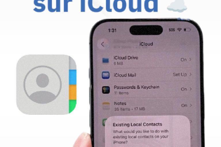 Sauvegarder contacts iPhone sur iCloud 💾 | Tutoriel 2026
