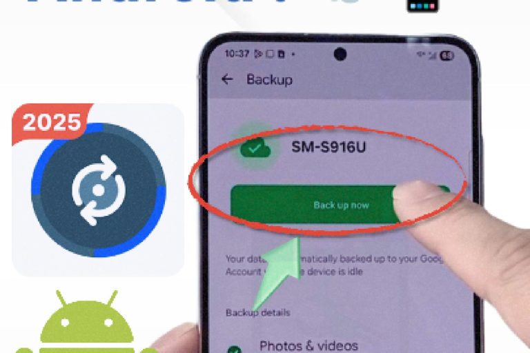 Sauvegarde complète Android avant réinitialisation | Repar'Facile