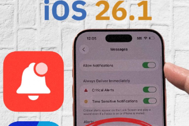 Notifications iPhone iOS 26 qui ne marchent pas : Solution