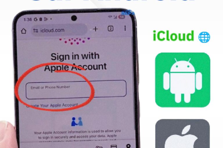 Connexion Apple ID sur Android 📱 | iCloud sur Android