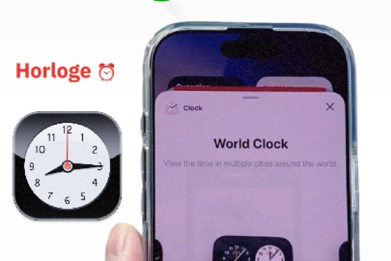 Comment changer l’icône de l’horloge sur iPhone