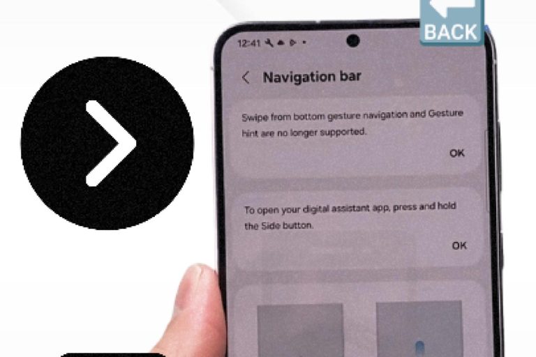 Remettre le bouton Retour sur Android facilement