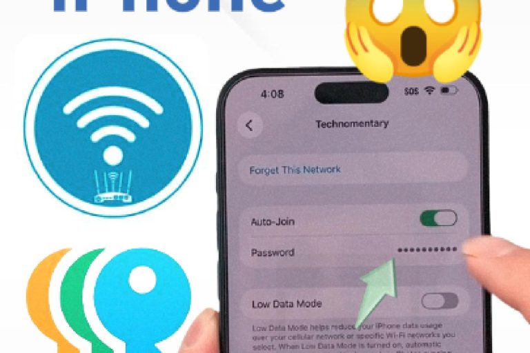 Afficher et copier mot de passe Wi-Fi sur iPhone
