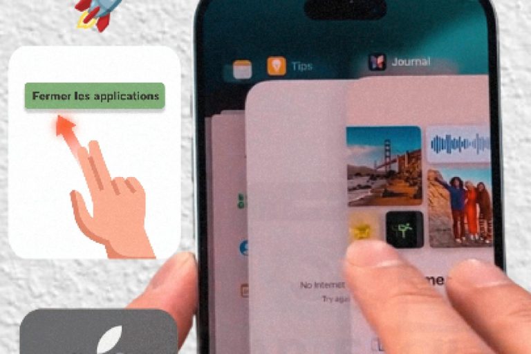 Comment fermer plusieurs applications en même temps sur iPhone