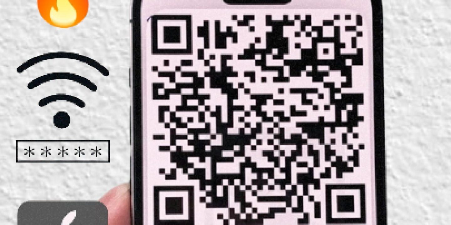 Partager Wi-Fi iPhone avec QR code sans mot de passe