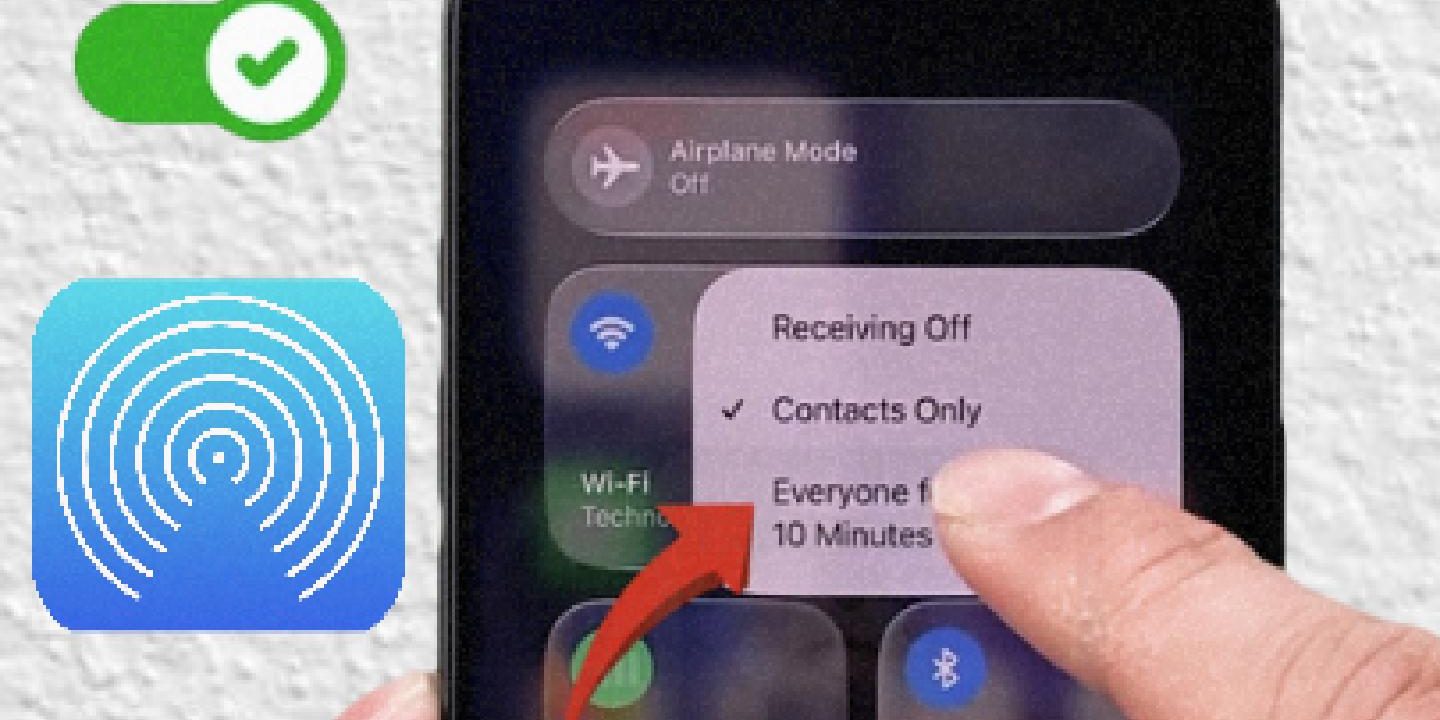 Activer AirDrop iPhone (2 méthodes faciles)