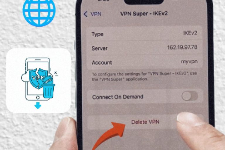 Supprimer VPN iPhone facilement