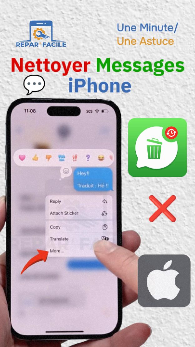 Supprimer messages iPhone (3 méthodes simples)