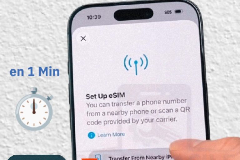 Transférer numéro iPhone (SIM & eSIM)