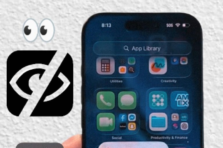 Trouver apps cachées iPhone (iOS récent)