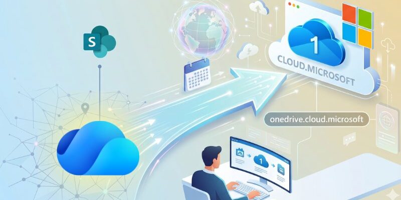 OneDrive adopte cloud.microsoft : ce que les entreprises doivent savoir avant juillet 2026