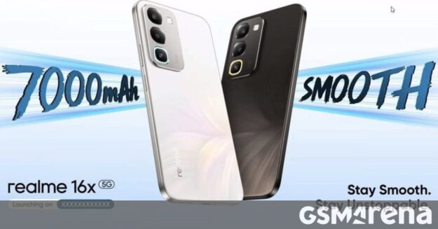 Realme 16x : une batterie géante de 7 000 mAh pour la version indienne