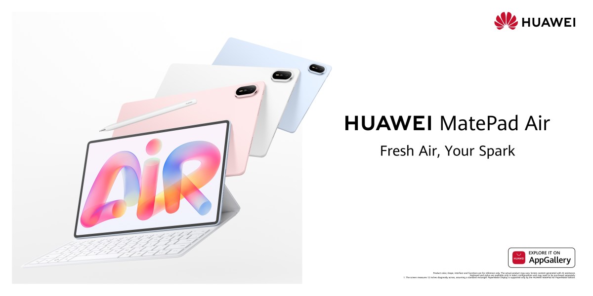 Huawei dévoile en avant-première le MatePad Air et le FreeClip 2 S avant leur sortie
