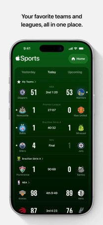 L'application Apple Sports s'enrichit de nouvelles fonctionnalités football après la Coupe du Monde