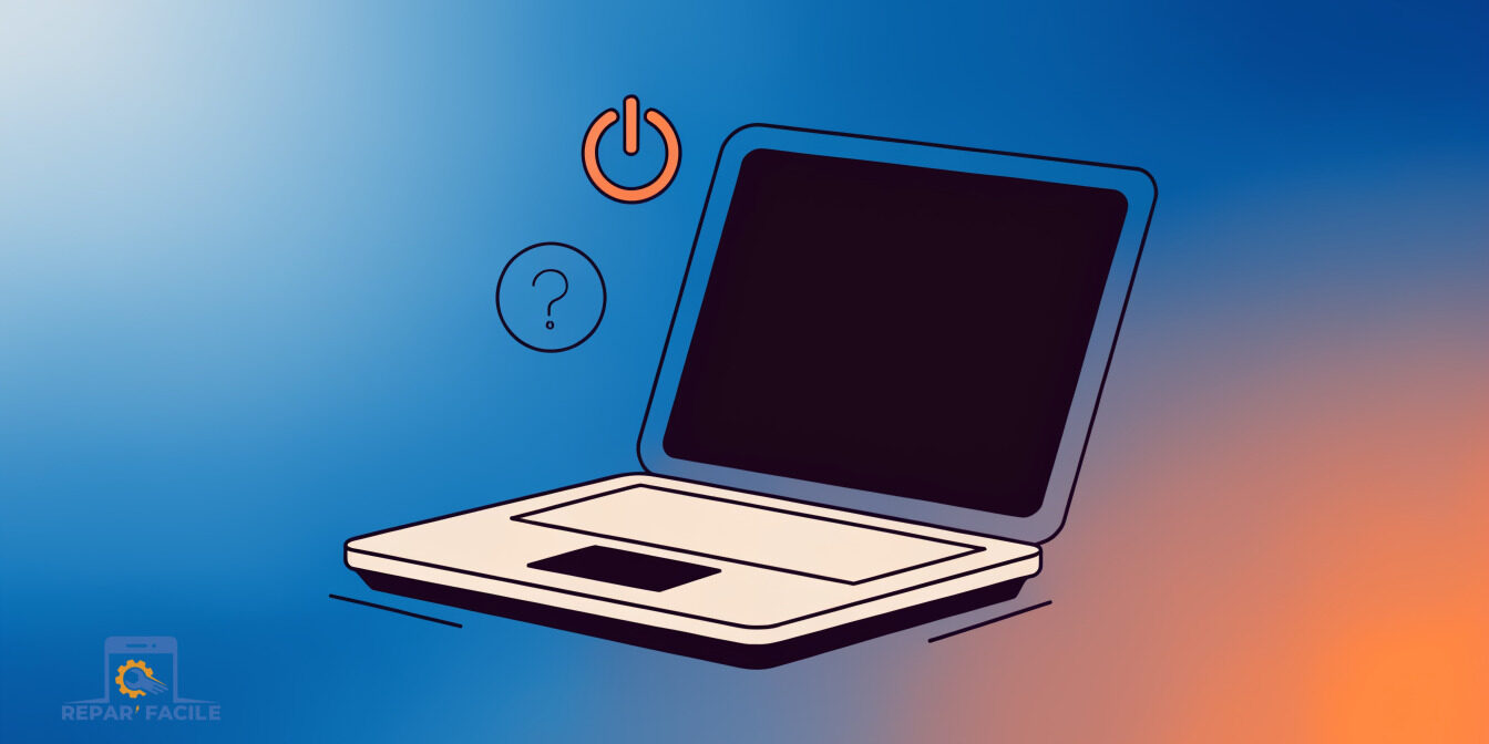 PC portable écran noir : les causes et comment le réparer