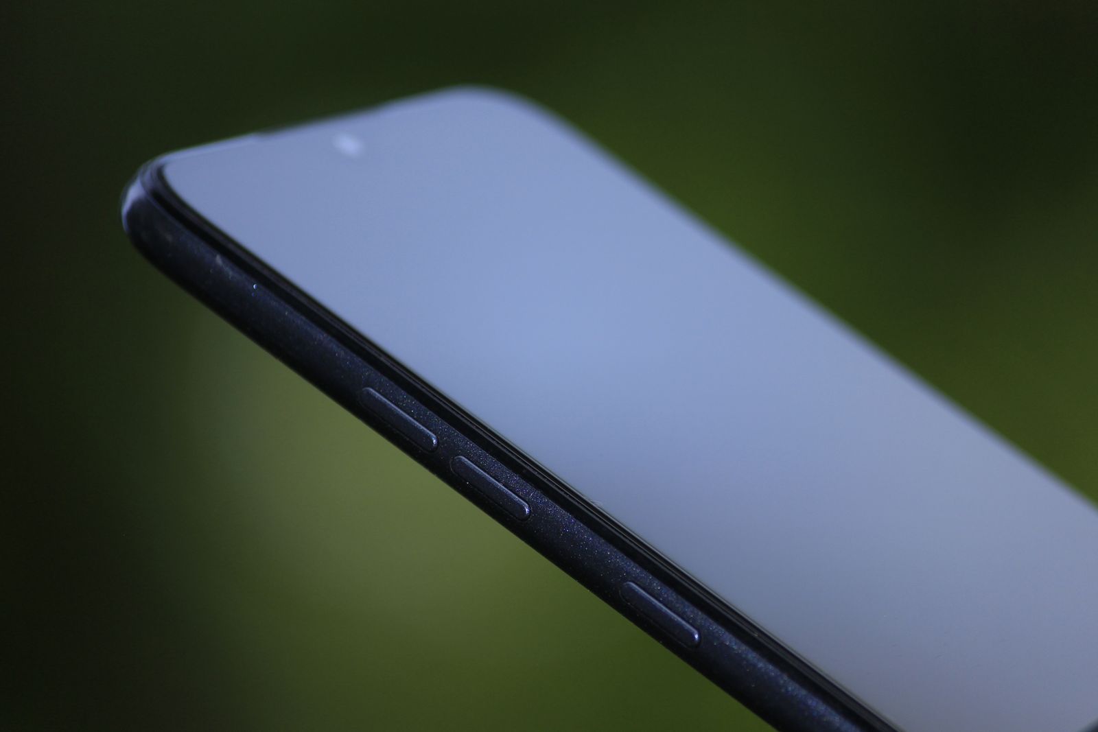 Smartphone noir vu de pres
