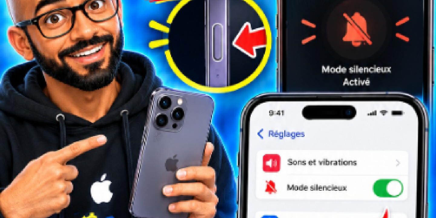 Comment activer ou désactiver le mode silencieux sur iPhone 18 Pro et 18 Pro Max ?