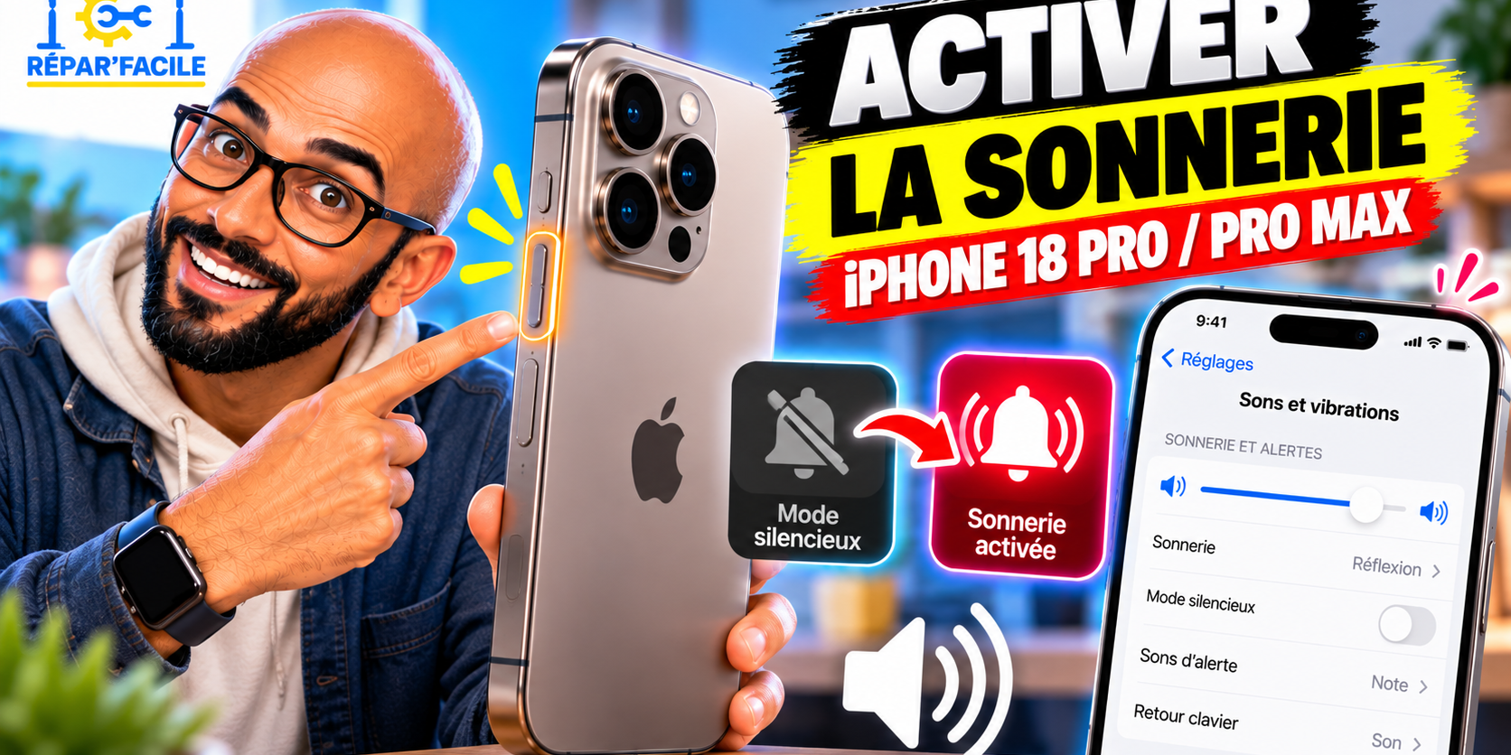 activer-sonnerie-iphone-18-pro Comment activer la sonnerie sur iPhone 18 Pro et iPhone 18 Pro Max