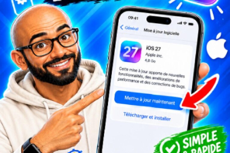 iOS 27 est disponible Comment mettre à jour son iPhone vers iOS 27 ?