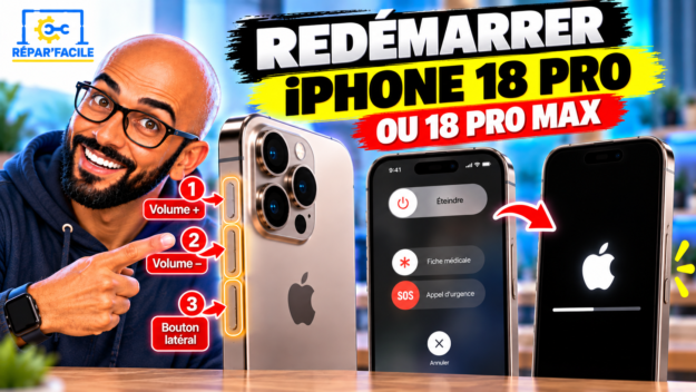 Comment redémarrer un iPhone 18 Pro ou iPhone 18 Pro Max